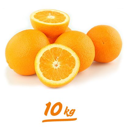 Naranjas Navelinas de Mesa. Caja de 10kg