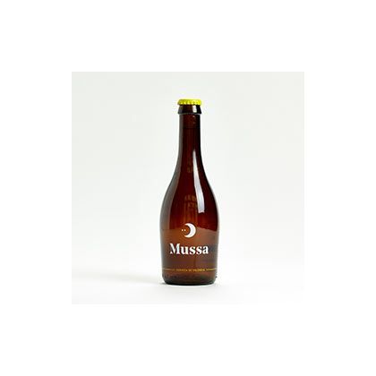 Cerveza Artesana Mussa, de trigo con un toque de limón.