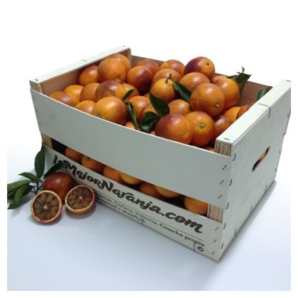 Caja pequeña de Naranjas Sanguinas de 15kg.