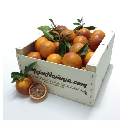 Caja pequeña de Naranjas Sanguinas de 5kg.