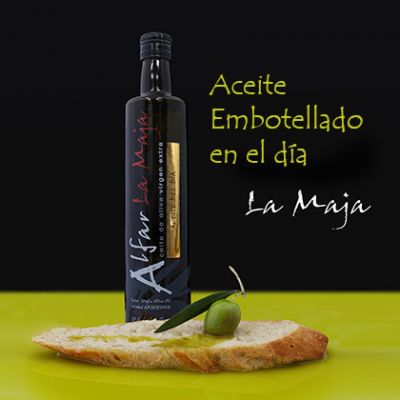 Aceite de oliva Virgen Extra "Embotellado y enviado en el día".