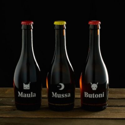 Cerveza artesana de Valencia. Mussa, Maula y Butoni