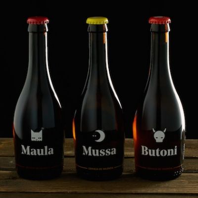 Cerveza artesana de Valencia. Mussa, Maula y Butoni