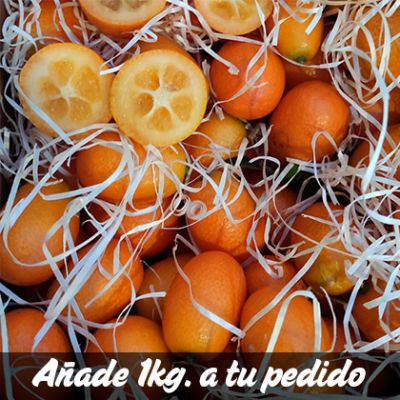 Añade 1kg. de Kumquats a tu pedido de cítricos