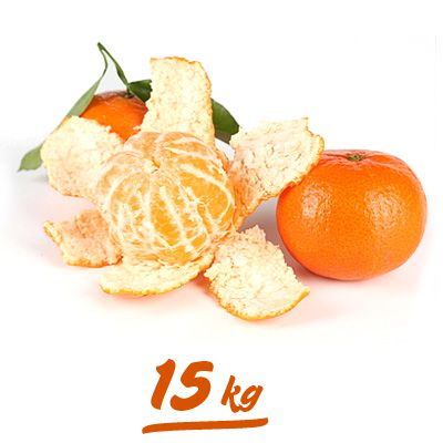 Mandarinas. Caja de 15kg.