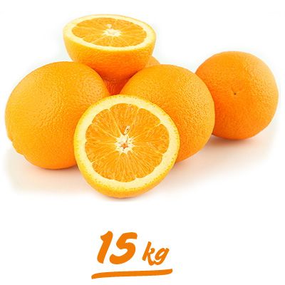 Naranjas Navelinas de Mesa de Clase II. 15 Kilos