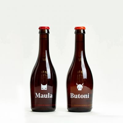 Pack de 6 Cervezas Artesanas Familia Serra: Maula y Butoni
