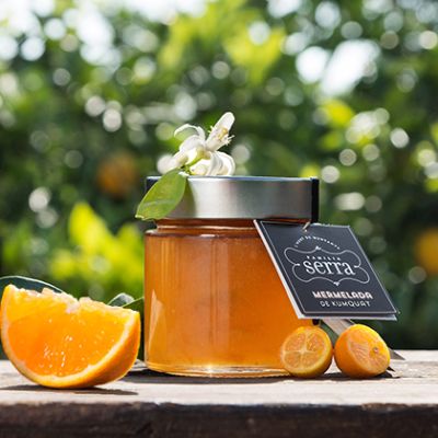 Mermelada extra de Kumquats y Naranja 320gr