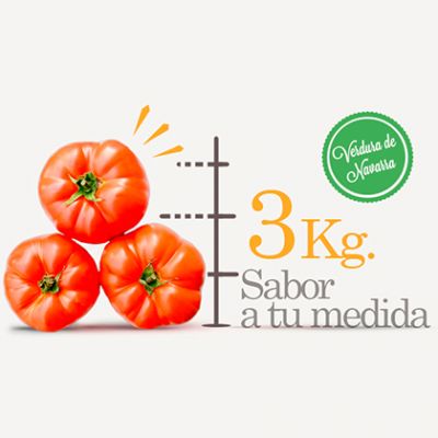 Caja de 3kg. de Tomates de Navarra
